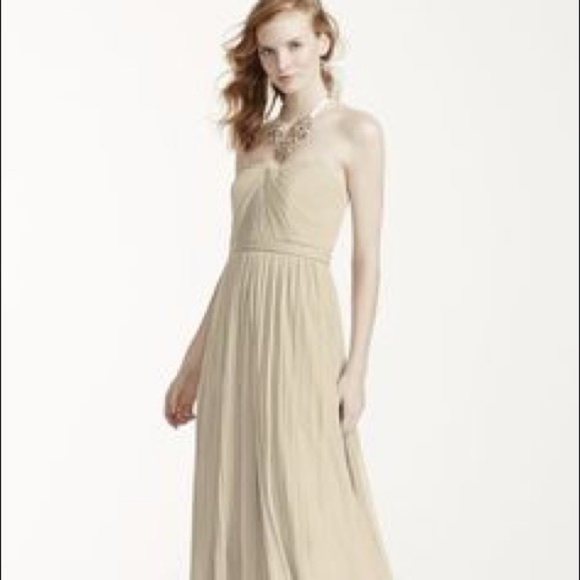 David's bridal Convertible Versa Long Mesh Dress - Picture 3 of 6